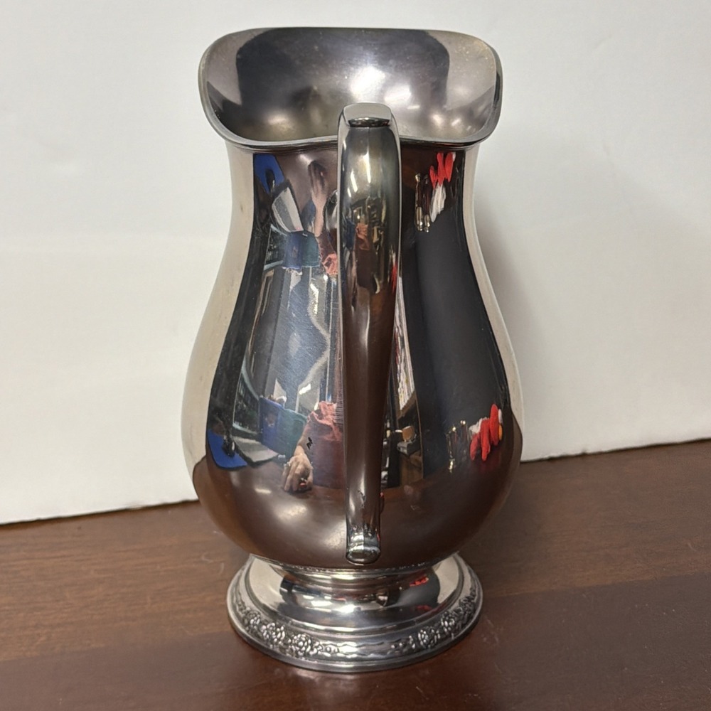 Vintage Camille 6017 Silver-Plated Water Pitcher – International Silver Company - Picture 4 of 7